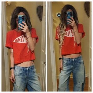 Anthropologie The Corey Short-Sleeve Game Day Boxy Tee by Maeve